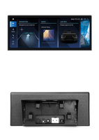 Écran de tableau de bord Android 12,3 pouces Carplay Navigation GPS avec WIFI USB pour BMW I3 I01 2014-2017 Lecteur multimédia de voiture
