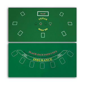 Texas Blackjack 2 Sided Rubber Layout-Matériau Caoutchouc Âge 0-3 Mois - Product Image 3