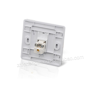 Module réseau Cat5e Cat6 Gigabit, prise de panneau d'information simple ou double port sans outil pour ordinateur et téléphone - Product Image 5