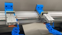 Máquina de Perforación y Fresado de Aluminio CNC de Doble Cabezal con Carrera de 1500 mm para Producción de Puertas y Ventanas