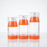 Flacon pompe sans air rechargeable de 100-250 ml en gros pour emballage cosmétique – Contenant pompe sans air pour nettoyant, crème, soin de la peau, lotion