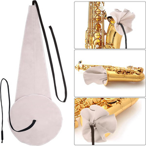 Cepillo y paño de limpieza para instrumentos de saxofón; accesorios para el cuidado del saxofón. - Product Image 6