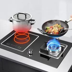 Custom High Quality 2 3 4 5 Hot Plate Hob Induction Stove Touch Control Gas Stove+Induction Cookers