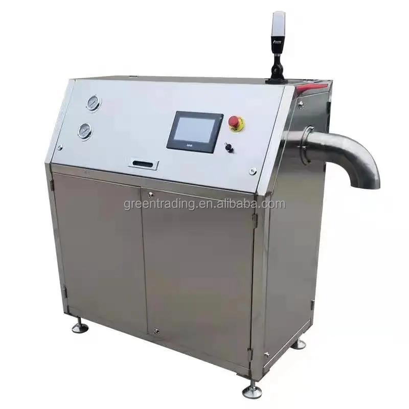 50Kg Per Hour - 500KG Per Hour 3-19mm Dry Ice Making Machine Maker Ice Drying Machine Dried Ice Machine