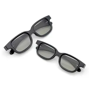 Wholesale plastic 3D passive polarized foldable 3D Glasses