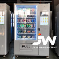 Distributeur automatique de boissons 24h/24 (bière, vin, soda, eau pétillante) avec écran tactile 22'' et compresseur SDK pour hôtels, bars et centres commerciaux