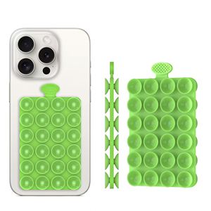 Hot Sale 24 Square Double-Sided Silicone Suction Cup Super Strong Portable with Embossed Printing for Mobile Phone - Product Image 1
