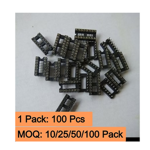 Conector de Enchufe DIP de 16 Pines para Microcontroladores y Componentes IC, Montaje en Placa PCB y Proyectos de Electrónica Integrada - Product Image 2
