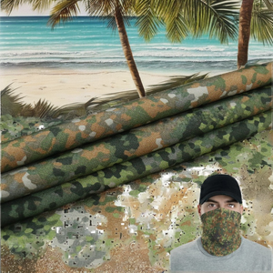 迷彩柄リップストップナイロン戦術アウトドア防水赤外線防止生地（バッグ、バックパック用） - Product Image 2