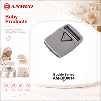Sangle de sécurité pour bébé avec boucle réglable, sangle de remplacement pour chaise haute, sangle de sécurité à 5 points pour balançoire et installations de loisirs