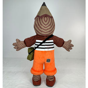 Extraño diseño creativo ropa humana inflable mascota disfraces lápiz hombre 2M 2,6 m Altura inflable Hombre Ropa traje alquiler - Product Image 3