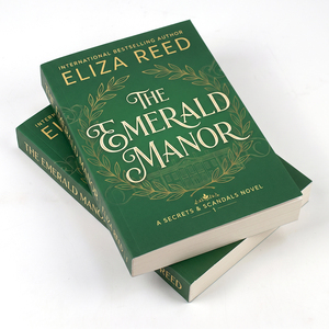 Servicio de Impresión de Libros de Tapa Blanda de Alta Calidad Personalizados, Impresión de Novelas de Tapa Blanda OEM Directo de Fábrica, Autopublicación, Emerald Manor - Product Image 1