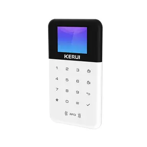 Kerui – sirène tuya smart life, kit d'appareils pour la maison, gsm, wi-fi, alarme de sécurité, sirène, clavier, système de panneau