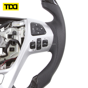Volante de Fibra de Carbono Real TDD Compatible con Ford Explorer 2011-2019 Taurus 2013-2019 - Product Image 3