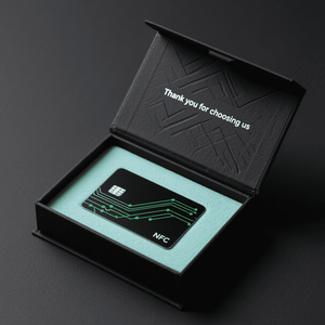 Embalaje de tarjeta <span class=keywords><strong>NFC</strong></span> personalizada, caja cerrada magnética, caja de papel de regalo con tapa personalizada, soporte de diseño y servicio de impresión integral - Product Image 2