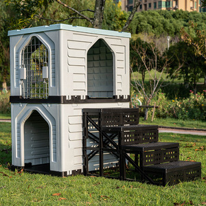 Caseta para Perros y Gatos de Doble Capa, Universal para las Cuatro Estaciones, Transpirable, Casa para Perros / Casa para Mascotas - Product Image 2