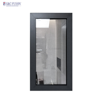 NFRC As2047 CE Estándar Thermal Break Casement Ventanas de aluminio Florida Hurricane Impact House Villas fijas Acero inoxidable