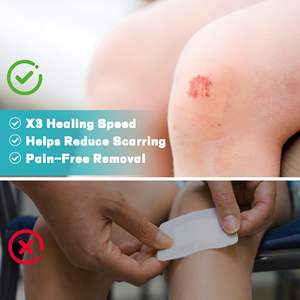 Parches Adhesivos Estériles, Impermeables y Altamente Absorbentes para Úlceras por Presión, Rollo de Hidrocoloide para el Cuidado de Quemaduras, Ampollas, Acné y Espinillas - Product Image 2