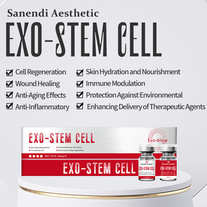 SANENDI Exo Exoma HA PDRN Poudre de cellules souches pour le visage, booster Dermapen pour la réparation, anti-âge, éclaircissement, blanchiment, réduction des pores - Product Image 4