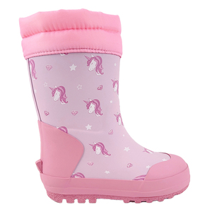 Pour chaussures chaudes imperméables à la neige Tie Top Warm Lined <span class=keywords><strong>Wellington</strong></span> Boots Kids Snow Shoes - Product Image 3