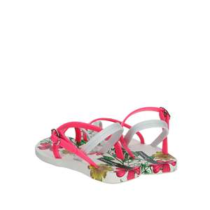 Sandalias Ipanema para Niña, Blancas con Estampado Floral Rosa, Tipo Jelly Planas - Product Image 2