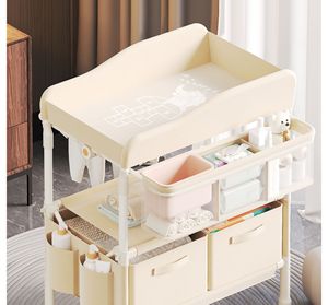 <span class=keywords><strong>Table</strong></span> à <span class=keywords><strong>langer</strong></span> bébé pliable et réglable, étanche, pour un changement rapide des couches, avec baignoire intégrée et sac de rangement - Product Image 6