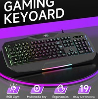 Umila dernier clavier de jeu multimédia ordinateur PC US espagnol Teclado tchèque turc clavier de jeu pour les joueurs professionnels