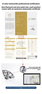 Оптовый муассанит D цвета VVS огранки «радиант» с сертификатом GRA, свободный камень для изготовления ювелирных изделий - Product Image 5