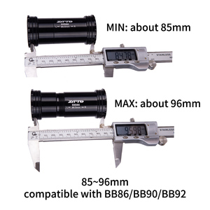 ZTTO BB86 24mm Cerámica <span class=keywords><strong>BB92</strong></span> BB90 Aleación de Aluminio Soportes Inferiores de Ajuste a Presión con Bloqueo de Rosca para Bicicleta de Carretera y Montaña Eje de 24mm - Product Image 5
