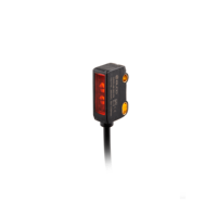 Sensor Laser Fotoelektrik Ultra-Tipis ELCO OS4-AK30LN6 dengan Supresi Latar Belakang, Pemasangan Permukaan, Jangkauan Dapat Diatur 5-30mm, NPN