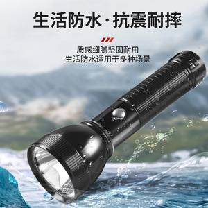 Led Powerful Rechargeable Flashlight 5W Aluminum Alloy With <b>Dimmer</b> Outdoor Camping Hiking Fishing - Product Image 4