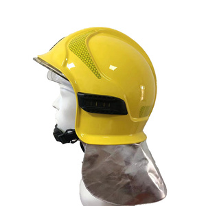 หมวกกันน็อคดับเพลิงแบบเต็มหน้าชนิด kzpt ที่ได้รับการรับรองจาก CE มาตรฐานเดียวซึ่งเป็นไปตาม NFPA สำหรับการดับเพลิงโครงสร้าง - Product Image 5