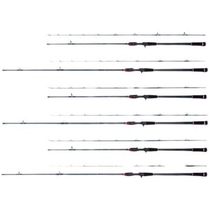 Canne à pêche DSNY Troisième <span class=keywords><strong>Génération</strong></span> 2.1 2.4 M en carbone massif, pointe de canne pour pêche en bateau côtier 20-100, jaune, ton doux, pêche marine - Product Image 5
