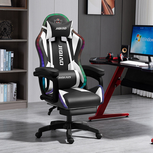 Chaise d'ordinateur de course rose personnalisée logo RVB LED cuir synthétique <span class=keywords><strong>bureau</strong></span> Silla <span class=keywords><strong>Gamer</strong></span> fonction de massage repose-pieds siège de jeu <span class=keywords><strong>pas</strong></span> <span class=keywords><strong>cher</strong></span> - Product Image 6