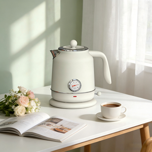 Vintage <b>Kettle</b> 1.2L Double-layer Anti-scalding 304 Stainless Steel Inner Household Automatic Power Off 1.2Lelectric <b>Kettles</b> - Product Image 4