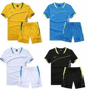 Seragam Sepak Bola Grosir 100% Poliester Bernapas Maillot De Foot Kaos Sepak Bola untuk Pria - Product Image 1