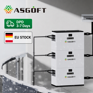 ASGOFT Stock UE 3.8kWh 2.4kW LiFePO4 Grado A IP65 Impermeable 5 Años de Garantía Batería Híbrida Inteligente Todo en Uno para el Hogar - Product Image 5