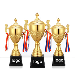 Trophée de la Coupe du Monde des Sports en Résine Métal Or Taille Réelle Personnalisé de Luxe pour Compétition de Gymnase Trophées et Médailles - Product Image 2
