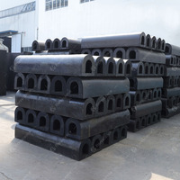 Pare-battage marin en caoutchouc DD Florescence Durable, type D, absorption d'énergie élevée, faible force de réaction, durée de vie de 8 à 10 ans