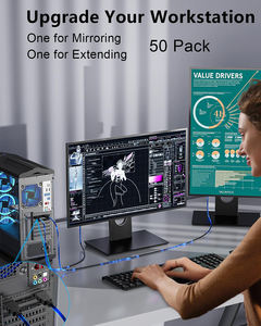 연장 케이블 남성 여성 4K 2.0 2.1 금도금 PVC 꼰 어댑터 홈 시어터 TV HDTV 컴퓨터 DVD 플레이어 - Product Image 6