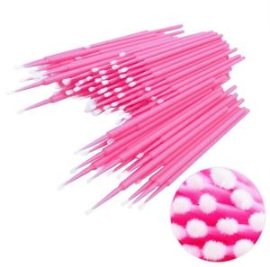 Microcepillo para extensiones <span class=keywords><strong>de</strong></span> pestañas al por mayor, 100 unidades/paquete, microcepillo Dental desechable para extensiones <span class=keywords><strong>de</strong></span> pestañas - Product Image 2