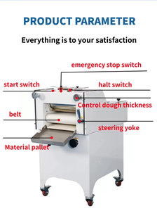 Façonneuse à baguettes électriques commerciales, mini-machine automatique de façonnage de pâte à pain pour boulangerie et <span class=keywords><strong>pizzeria</strong></span> - Product Image 5