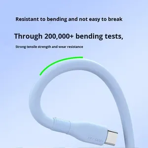 <span class=keywords><strong>Cavo</strong></span> Dati TPE Type-C 120W Ricarica Super Veloce per Telefono Cellulare Auto <span class=keywords><strong>USB</strong></span> IOS <span class=keywords><strong>Stampante</strong></span> per 6A - Product Image 5