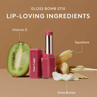 Lip Balm Kosmetik Merek Anda, Berkilau Mengkilap, Custom, Tidak Lengket, Tahan Lama, Melembapkan, Lipstik Mineral, Grosir
