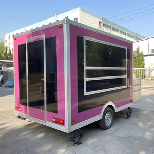 קדימון מזון גווני 10ft מיני משאית עם חלונות זכוכית מאומתים ספקים עבור עגלה משאית מזון סרט כלבים חם - Product Image 6