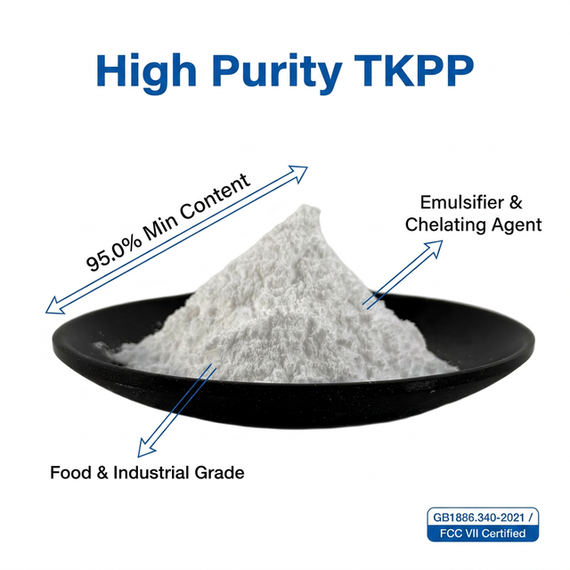 Food Grade Potassium Pyrophosphate TKPP Powder CAS 7320-34-5 for Food Additive