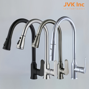 Moderne Gunmetal Gris 360 Rotation 3 Moule Pulvérisateur Torneira Gourmet Chaud Froid Mélangeur Cascade Robinet De Cuisine Avec Arrêt - Product Image 2