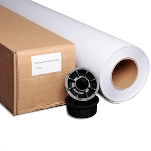 Autocollant en <span class=keywords><strong>vinyle</strong></span> PVC transparent blanc brillant pour voiture, enroulement jet d'encre éco-solvant, rouleau de 140g, rouleaux de <span class=keywords><strong>vinyle</strong></span> adhésif, <span class=keywords><strong>vinyle</strong></span> auto-adhésif - Product Image 6