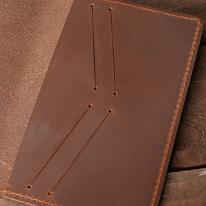 Chất Lượng Cao Du Lịch Thẻ Hộ Chiếu Túi Da Chính Hãng Ngoài Trời Người Giữ Vé Túi Người Đàn Ông Ví - Product Image 4