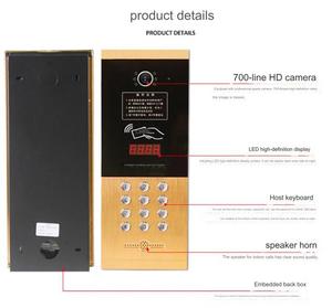 メーカーカスタマイズデジタル有線IPインターホンビデオドアホンアパート7インチ室内モニターネットワークインターホンシステム - Product Image 2